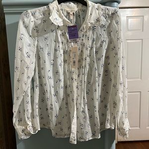 Rebecca Taylor Floral Blouse